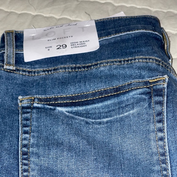 NWT Loft jeans - Picture 2 of 6